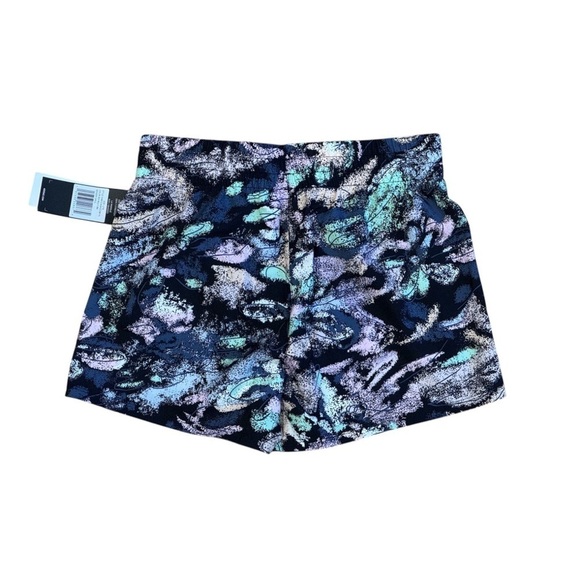Adidas | NWT All Over Print Woven Pacer Short Black, Girls Size Large - Picture 2 of 3